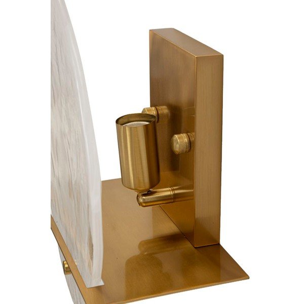 Sklenené nástenné svietidlo v zlatej farbe Portlan – Mauro Ferretti-image-3