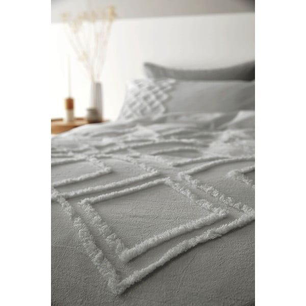 Sivé bavlnené obliečky Pineapple Elephant Diamond, 200 x 200 cm-image-2