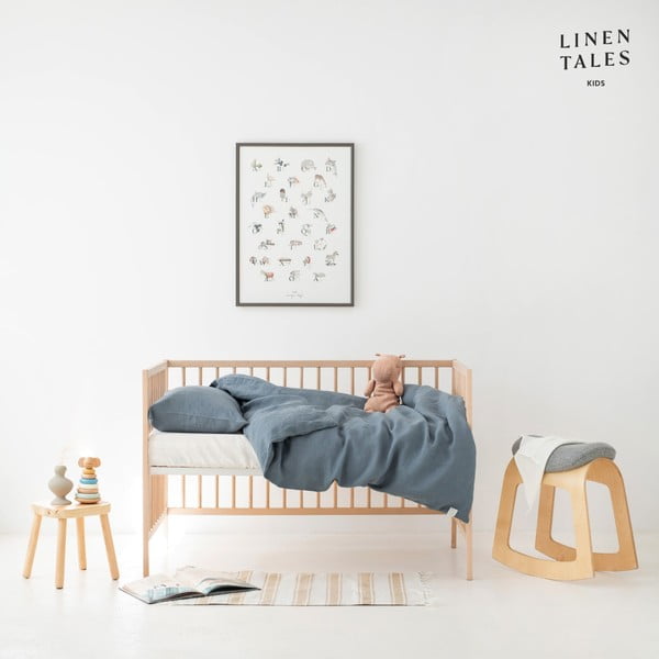 Ľanové detské obliečky na jednolôžko 140x200 cm - Linen Tales-image-1