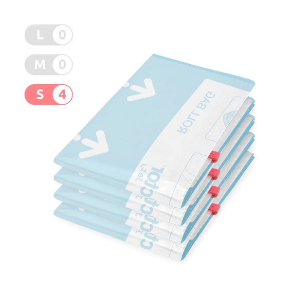 Vákuové vrecia v súprave 4 ks Roll Up S – Compactor-image-1