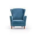 Modré kreslo ušiak Lola Brejer – Artie