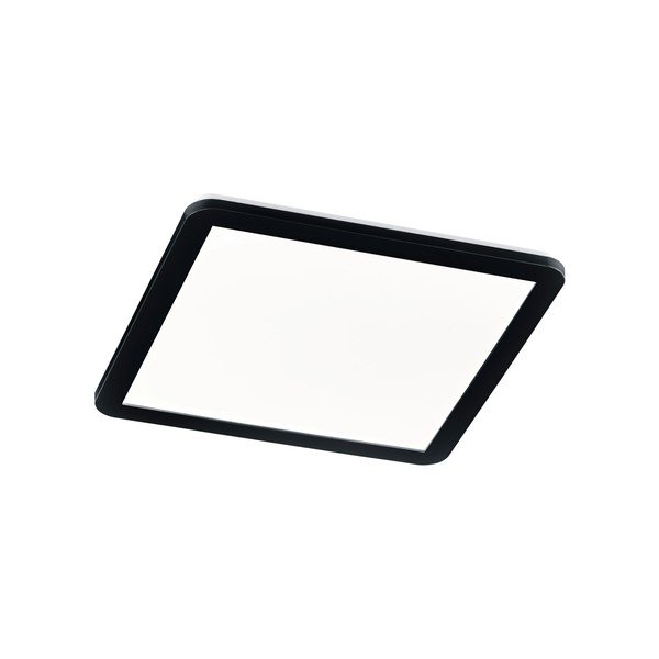 Matne čierne LED stropné svietidlo 40x40 cm Camilla - Trio