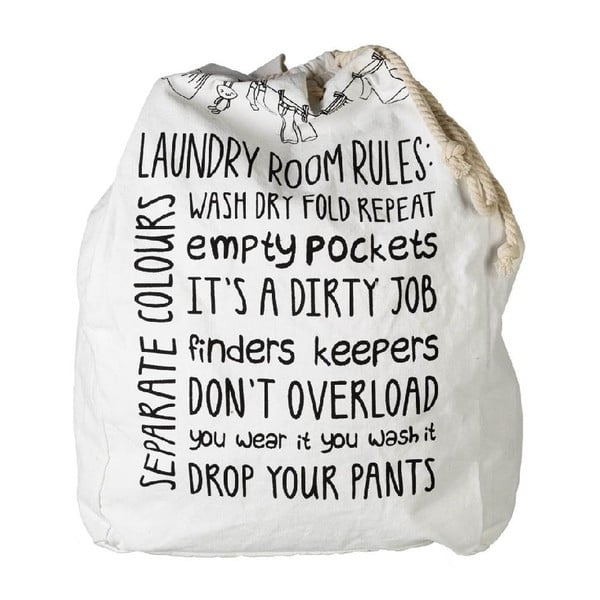 Vreco na špinavé prádlo Laundry Rules