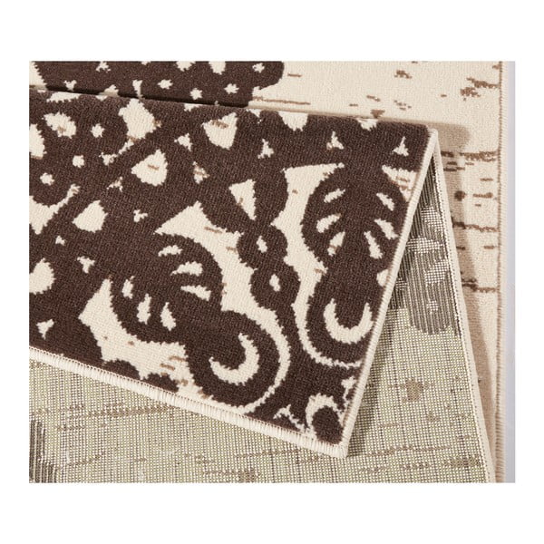 Hnedý koberec Hanse Home Gloria Lace, 80 x 150 cm-image-2