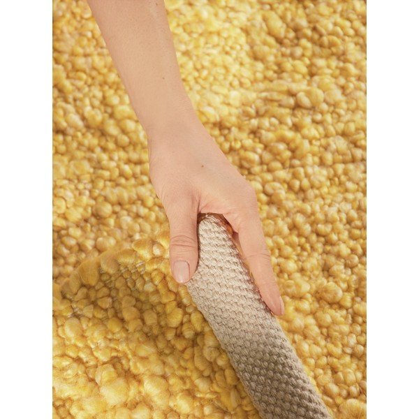 Žltý ručne tkaný koberec z materiálu buklé 160x230 cm Notting Hill Portobello – Ted Baker-image-4