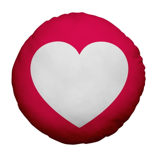 Vankúš Emoji Heart, 39 cm