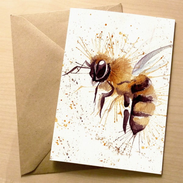 Prianie Wraptious Splatter Bee