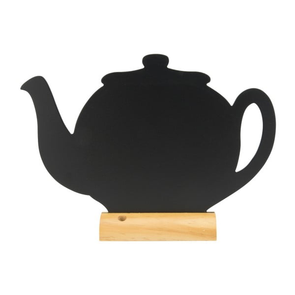 Set popisovacej tabule na stojane a kriedovej fixky Securit® Silhouette Teapot
