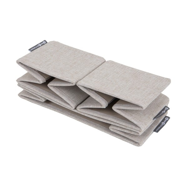 Súprava 3 béžových organizérov Bigso Box of Sweden Drawer-image-4