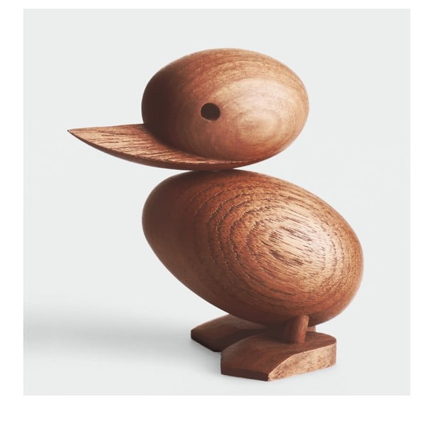 Dekorácia z bukového dreva v tvare kačiatka Architectmade Duckling