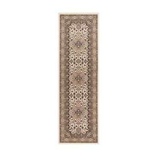Béžový behúň Nouristan Parun Tabriz, 80 x 250 cm