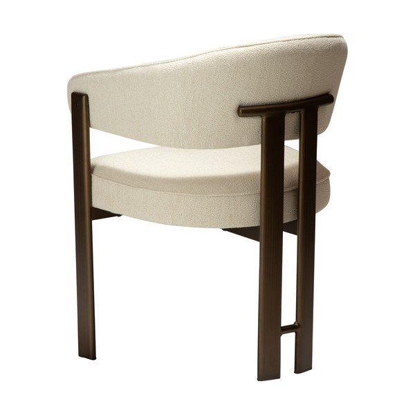 Béžové jedálenské kreslo s podrúčkami Duct – DAN-FORM Denmark-image-3
