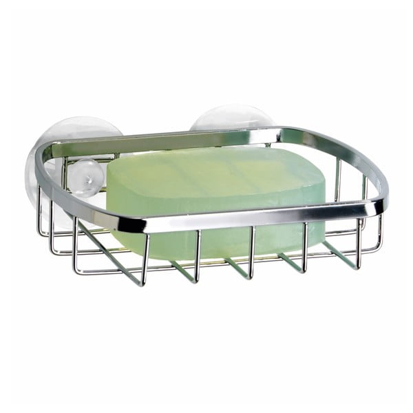 Kovový košík na mydlo s prísavkami Gia