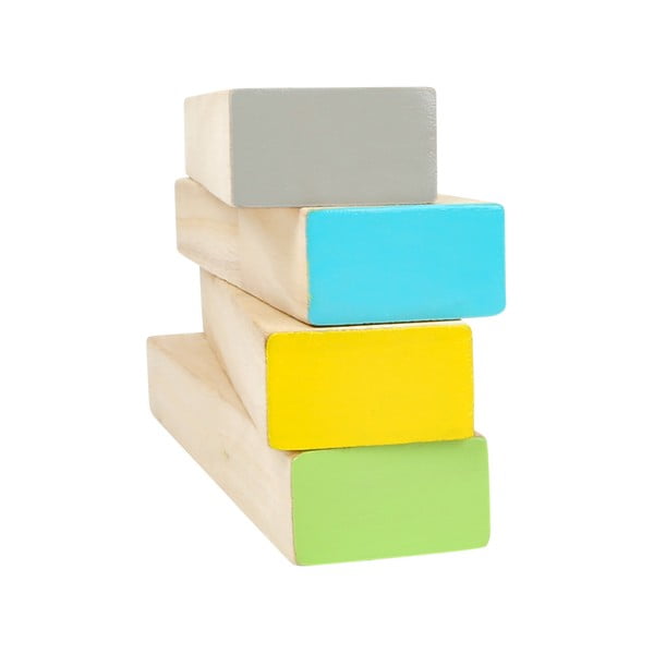 Detská drevená veža z kociek Legler Tower, 60 ks-image-3