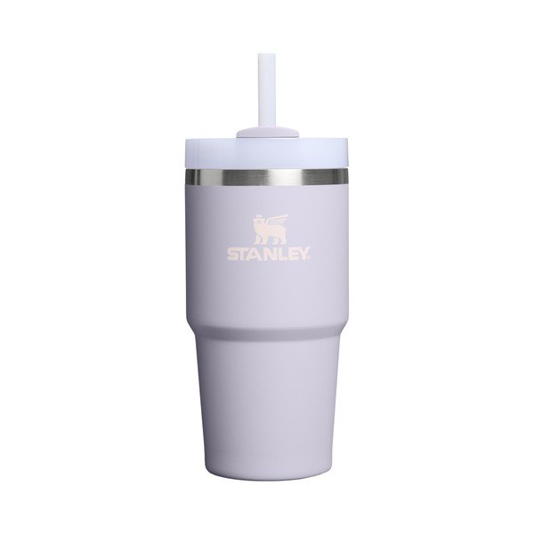 Termoska so slamkou z nehrdzavejúcej ocele v levanduľovej farbe 600 ml Quencher H2.O FlowState™ Tumbler Purple Dust – Stanley