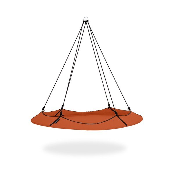 Oranžová záhradná hojdačka so stojanom - Hangout Pod-image-3