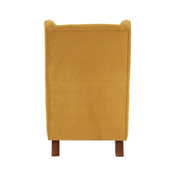 Žlté kreslo Max Winzer Bruno Velor-image-2