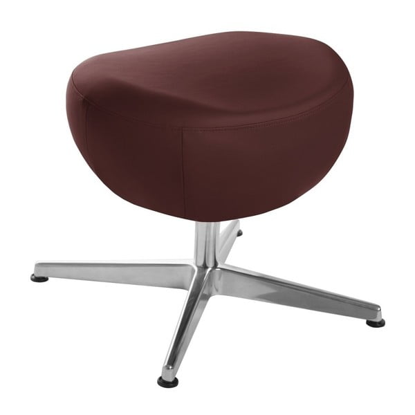 Vínovočervená otočná stolička/podnožka My Pop Design Gentils