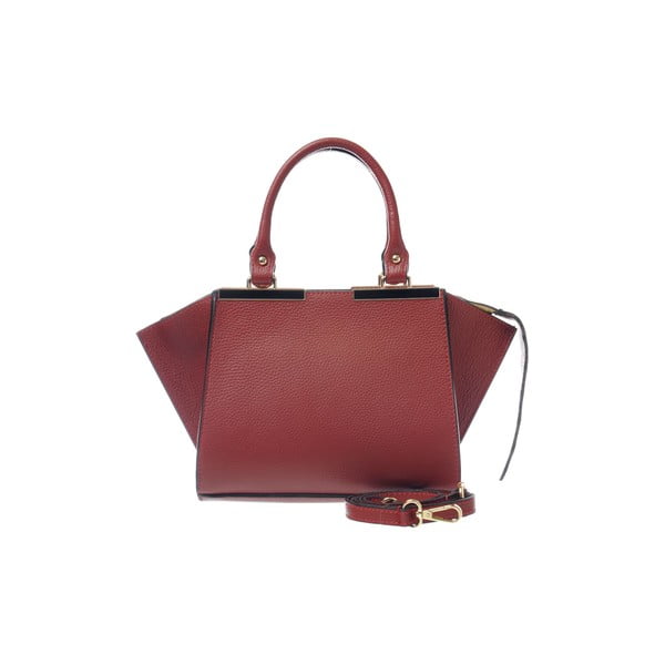 Kožená kabelka Fashion Bag Red
