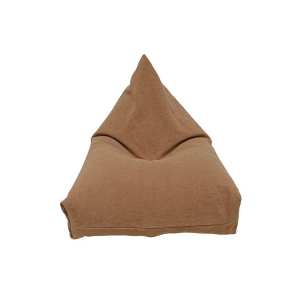 Detský sedací vak v terakotovej farbe Cleo Toffee – Lorena Canals