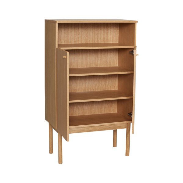 Skrinka v dekore duba v prírodnej farbe 80x135x42 cm Ulterior – Hübsch-image-2