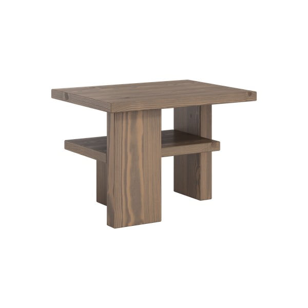 Odkladací stolík z borovicového dreva 34x45 cm Japan – Karup Design-image-3