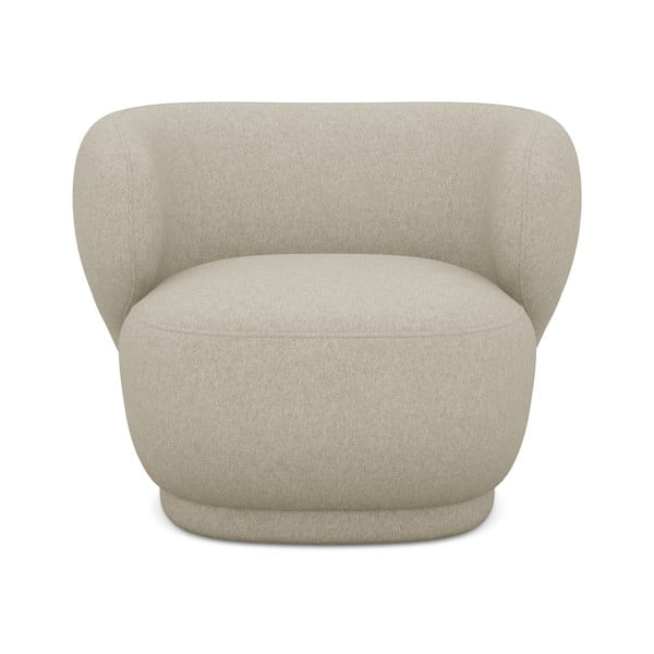 Béžové kreslo Hina – Makamii-image-1