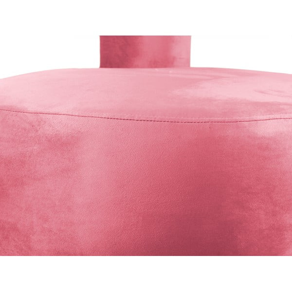 Ružové zamatové kreslo Abrazo – Leitmotiv-image-1