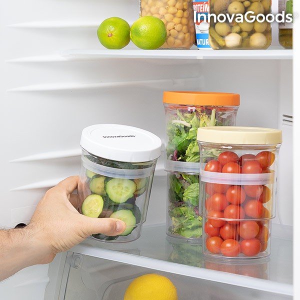 Nastaviteľné nádoby InnovaGoods, 3 kusy-image-3