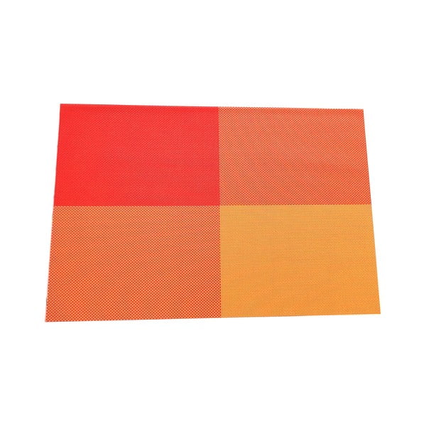 Oranžové látkové prestieranie 2 ks 30x45 cm Chess - JAHU collections