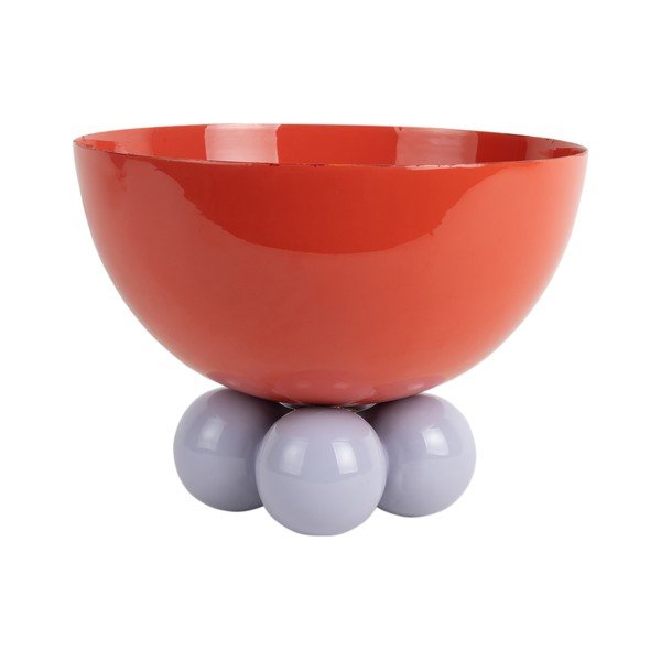 Červená železná misa ø 26 cm Double Funky – PT LIVING