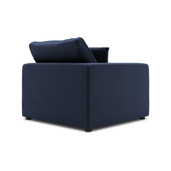 Tmavomodrá rohová časť modulárnej menčestrovej pohovky Windsor & Co Sofas Galaxy, ľavý roh-image-3
