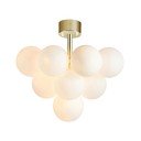 Stropné svietidlo Markslöjd Merlot Plafond 13L Brass