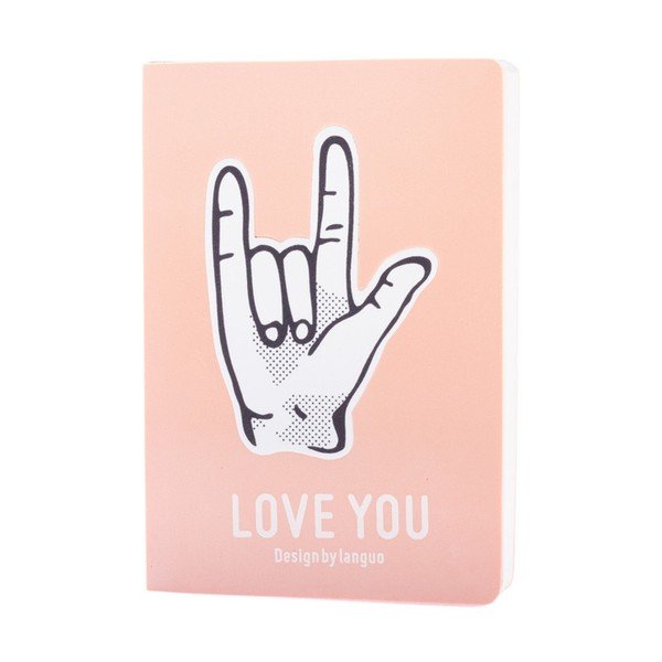 Zápisník Fingers, lososový