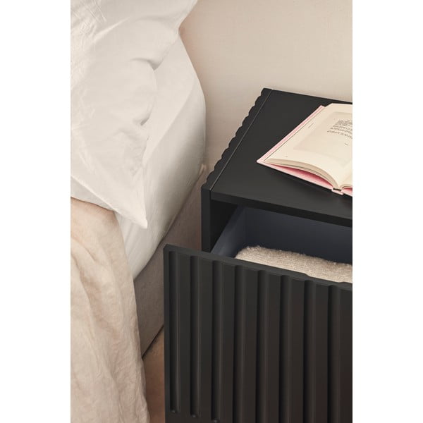 Čierny nočný stolík Doric – Teulat-image-2