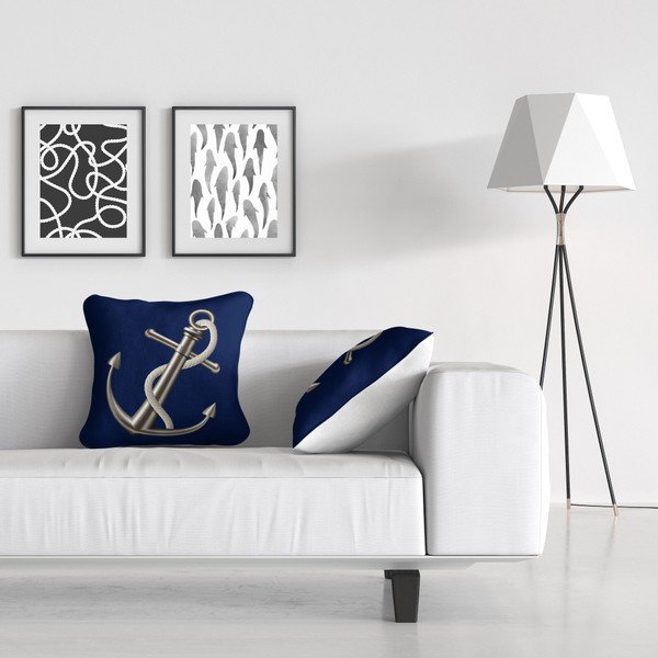 Dekoratívna obliečka na vankúš Anchor, 43 x 43 cm-image-1