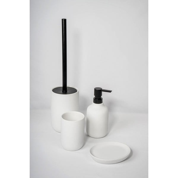 Biela keramická WC kefa Sapho Chloé-image-2