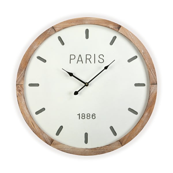 Nástenné hodiny Versa Woodenito, 60 cm