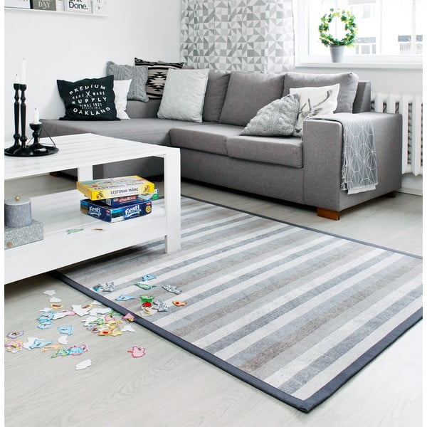 Sivý detský koberec 230x160 cm Treski - Narma-image-3