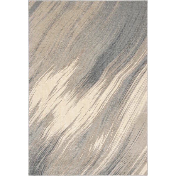 Krémovobiely vlnený koberec 200x300 cm Haze – Agnella
