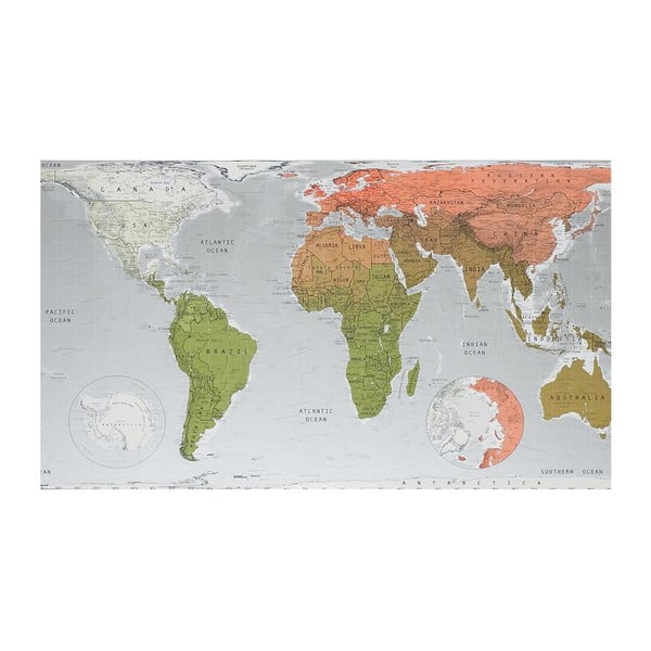 Mapa sveta The Future Mapping Company Future Map, 101 × 58 cm