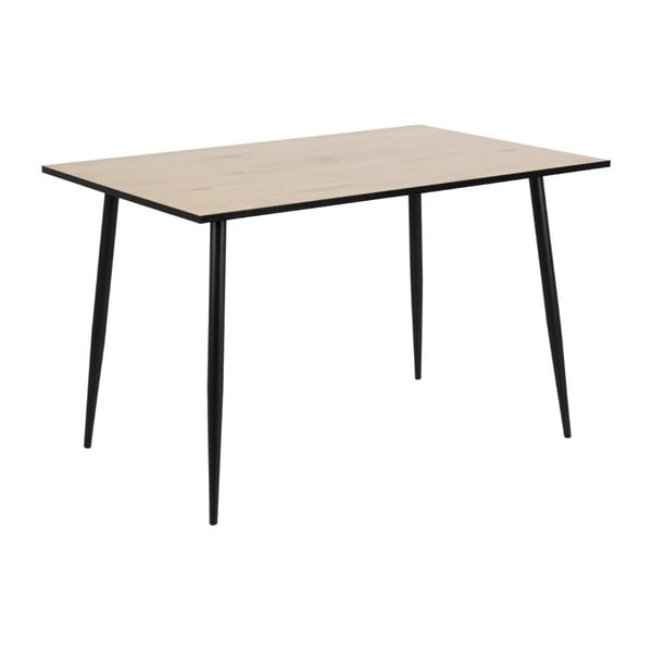 Čierno-hnedý jedálenský stôl Actona Wilma, 120 × 80 cm-image-2
