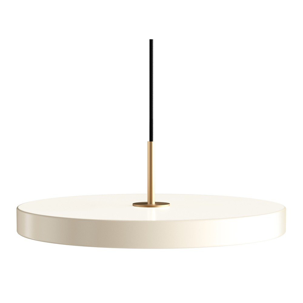 E-shop Krémovobiele závesné svietidlo UMAGE Asteria, ⌀ 43 cm