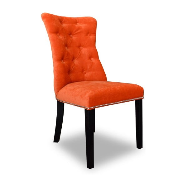 Oranžová jedálenská stolička Massive Home Viola