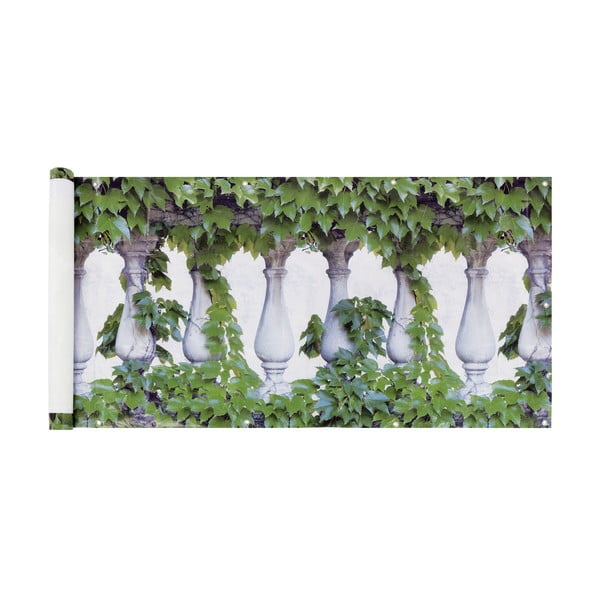 Zelená plastová balkónová zástena 500x85 cm - Maximex-image-2