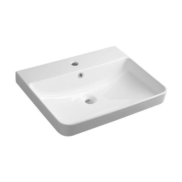 Biele keramické umývadlo 60x48 cm Neron – Sapho