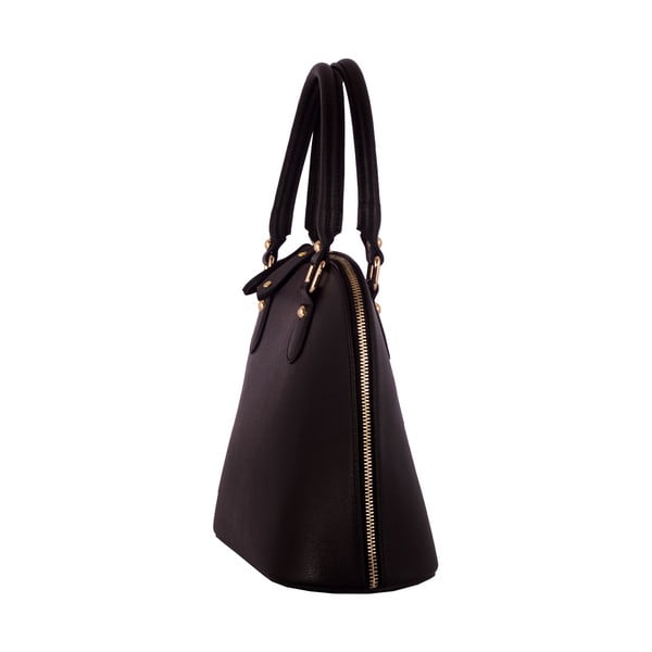 Kožená kabelka Andrea Cardone 2025 Black-image-2