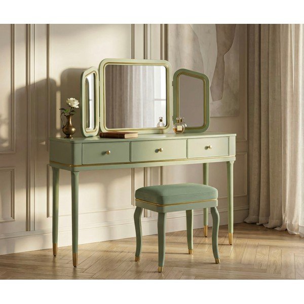 Toaletný stolík z borovicového dreva 37x120 cm Camille – Mauro Ferretti-image-1