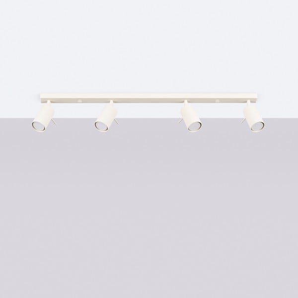 Krémovobiele bodové svietidlo 6x81 cm Etna – Sollux-image-4