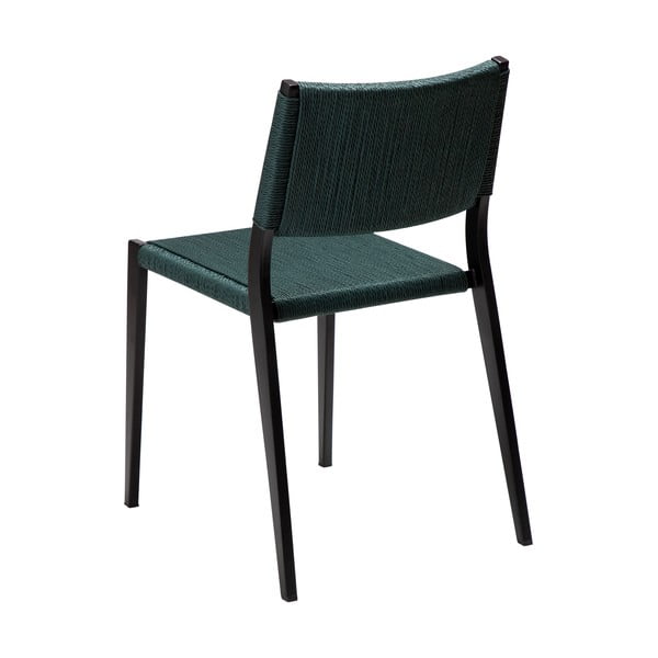 Tyrkysovomodrá jedálenská stolička Loop – DAN-FORM Denmark-image-4